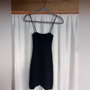 Knit mini/midi dress